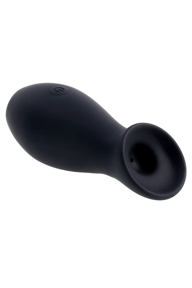 Playboy - The Jet Set - Sucker Travel Massager - Black - Stag Shop