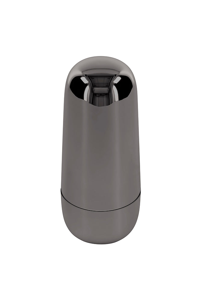 Playboy - The Jet Set - Sucker Travel Massager - Black - Stag Shop