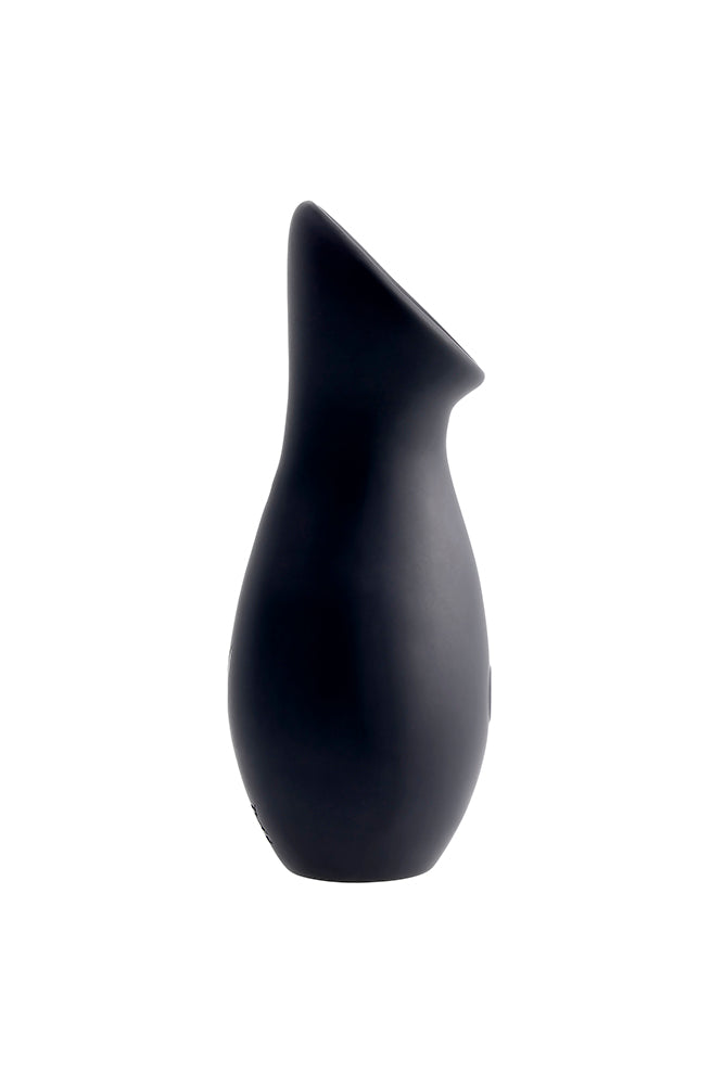 Playboy - The Jet Set - Sucker Travel Massager - Black - Stag Shop