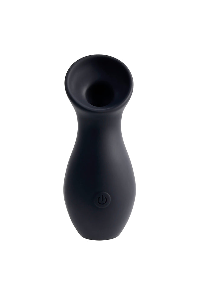 Playboy - The Jet Set - Sucker Travel Massager - Black - Stag Shop
