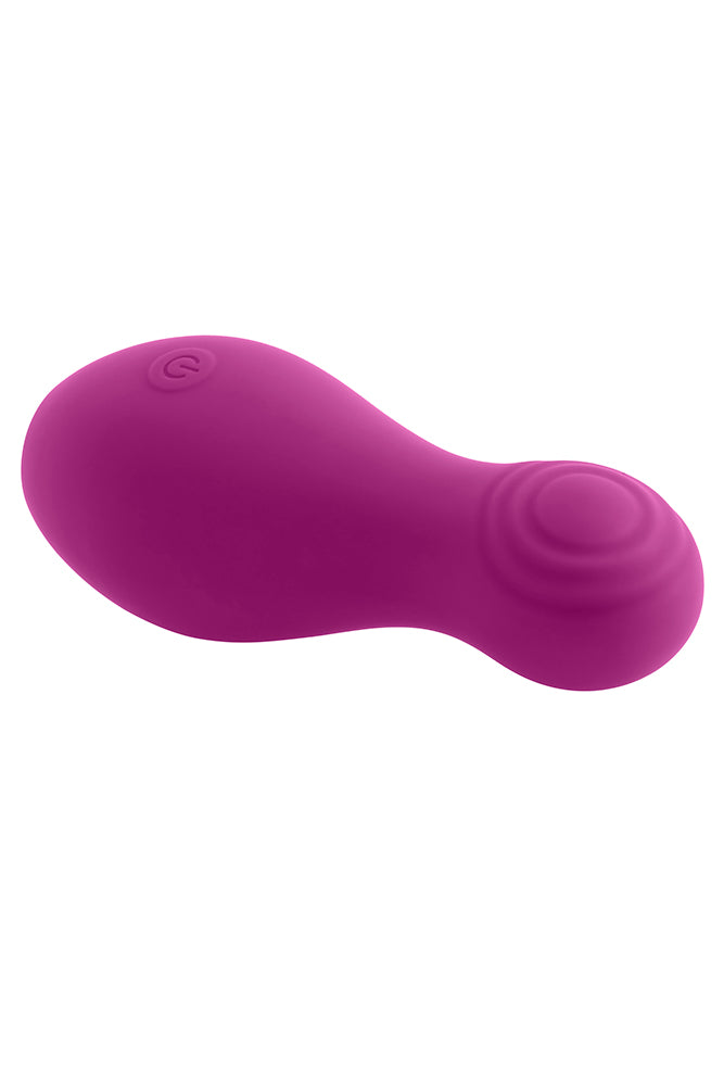Playboy - The Jet Set - Tapping Travel Massager - Purple - Stag Shop