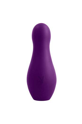 Playboy - The Jet Set - Vibrator Travel Massager - Purple - Stag Shop