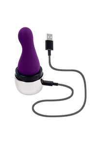 Thumbnail for Playboy - The Jet Set - Vibrator Travel Massager - Purple - Stag Shop