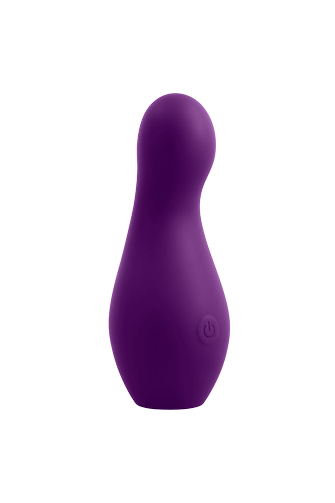 Playboy - The Jet Set - Vibrator Travel Massager - Purple - Stag Shop