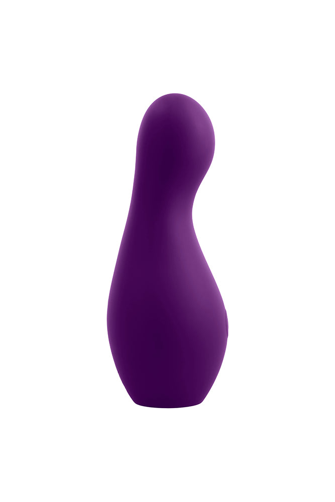Playboy - The Jet Set - Vibrator Travel Massager - Purple - Stag Shop