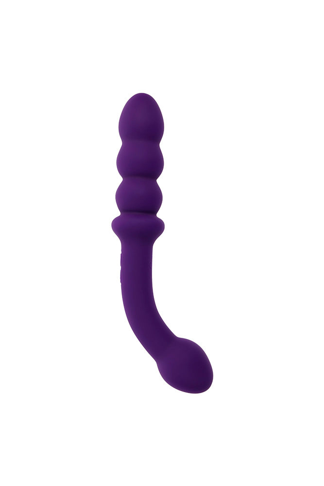 Playboy - The Seeker Double Ended Vibrator - Purple - Stag Shop