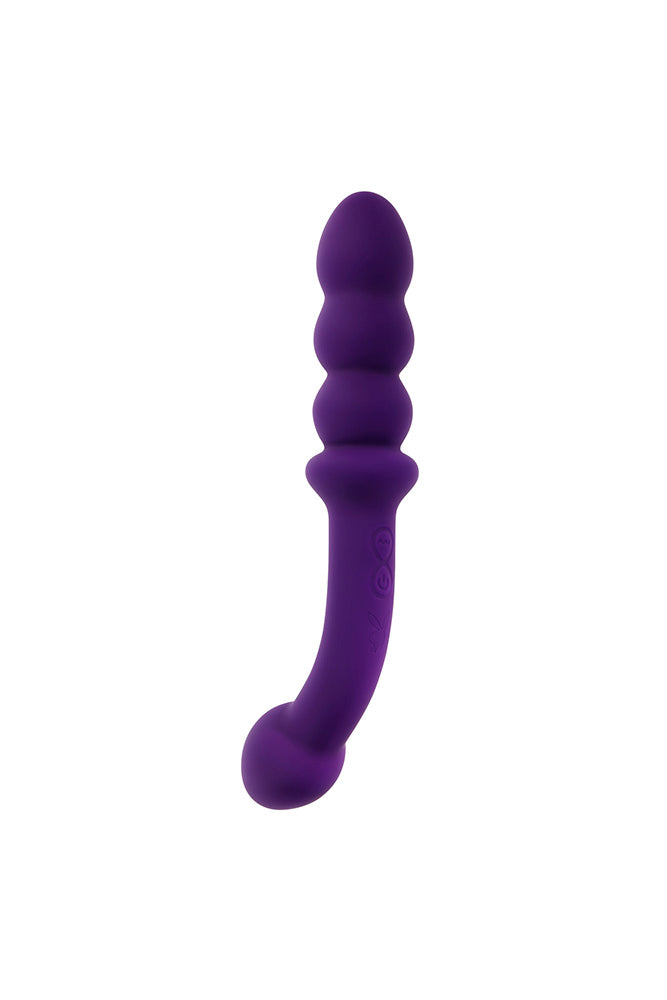 Playboy - The Seeker Double Ended Vibrator - Purple - Stag Shop