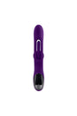 Playboy - The Thrill Rabbit Vibrator With Mid-Shaft Flapper - Purple - Stag Shop