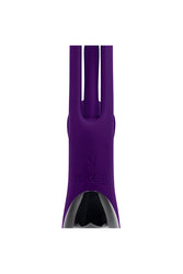 Playboy - The Thrill Rabbit Vibrator With Mid-Shaft Flapper - Purple - Stag Shop