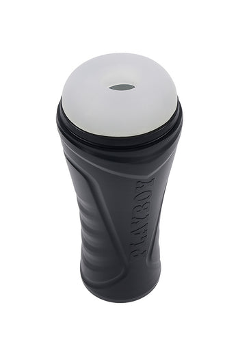 Playboy - The Urge Stroker - Black/Clear - Various Sizes - Stag Shop