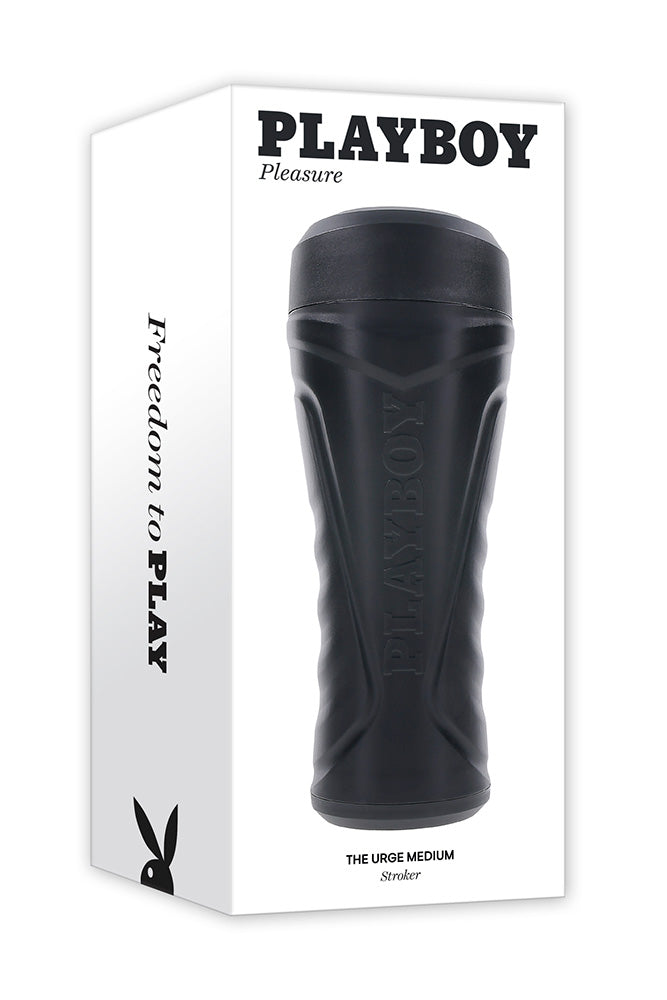 Playboy - The Urge Stroker - Black/Clear - Various Sizes - Stag Shop