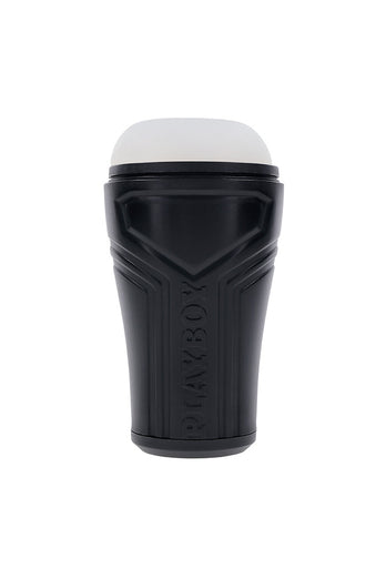 Playboy - The Urge Stroker - Black/Clear - Various Sizes - Stag Shop