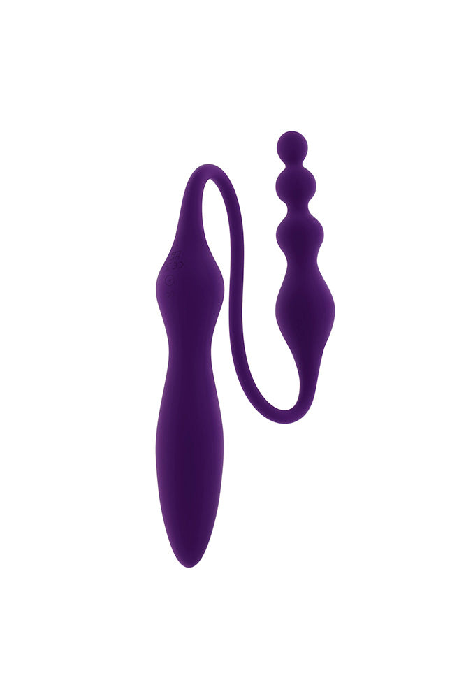 Playboy -  This & That Remote Control Dual-Ended Vibrator & Plug - Stag Shop