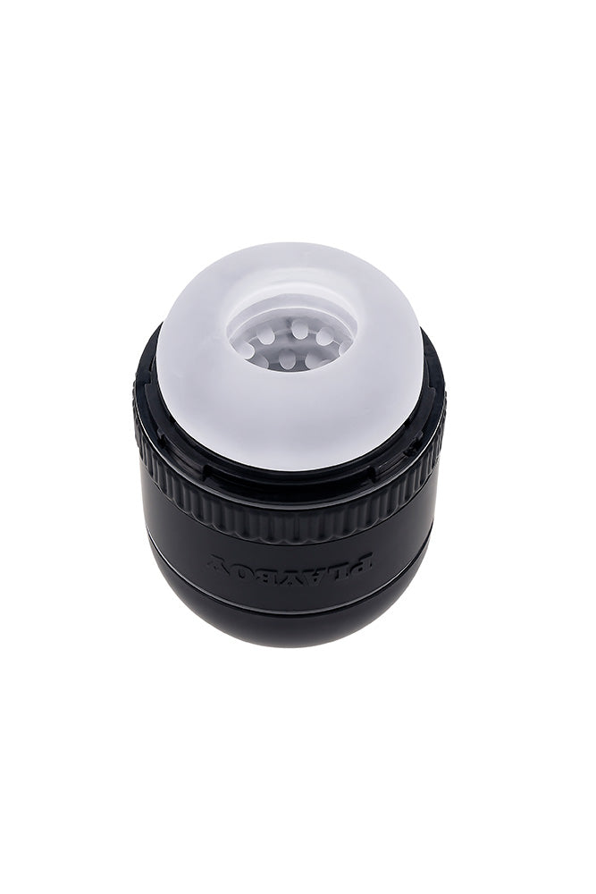 Playboy - Tight End Stroker - Black/Clear - Stag Shop