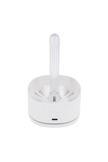 Playboy - Twist & Stroke Warming & Tightening Stroker with UV Cleaning Cap - White - Stag Shop