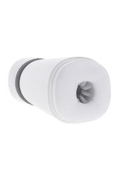Playboy - Twist & Stroke Warming & Tightening Stroker with UV Cleaning Cap - White - Stag Shop
