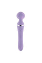 Playboy - Vibrato Dual Ended Wand Vibrator - Lilac - Stag Shop