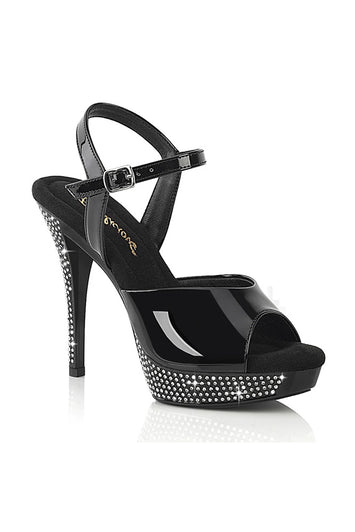 Pleaser USA - Fabulicious - Athena 5" Rhinestone Lined Sandals - Stag Shop
