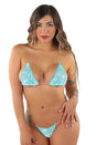 Pleaser USA - Candy Rhinestone Bikini With Invisible Straps - Stag Shop