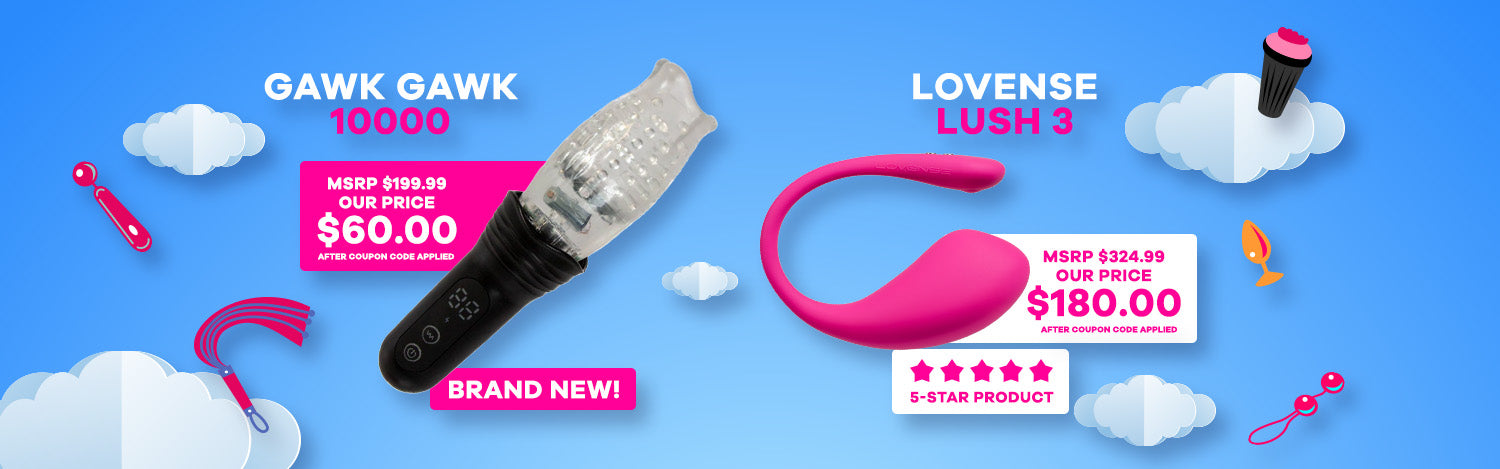 Feature Products | Brand New Gawk Gawk 10000 | Bestseller Lovense Lust 3