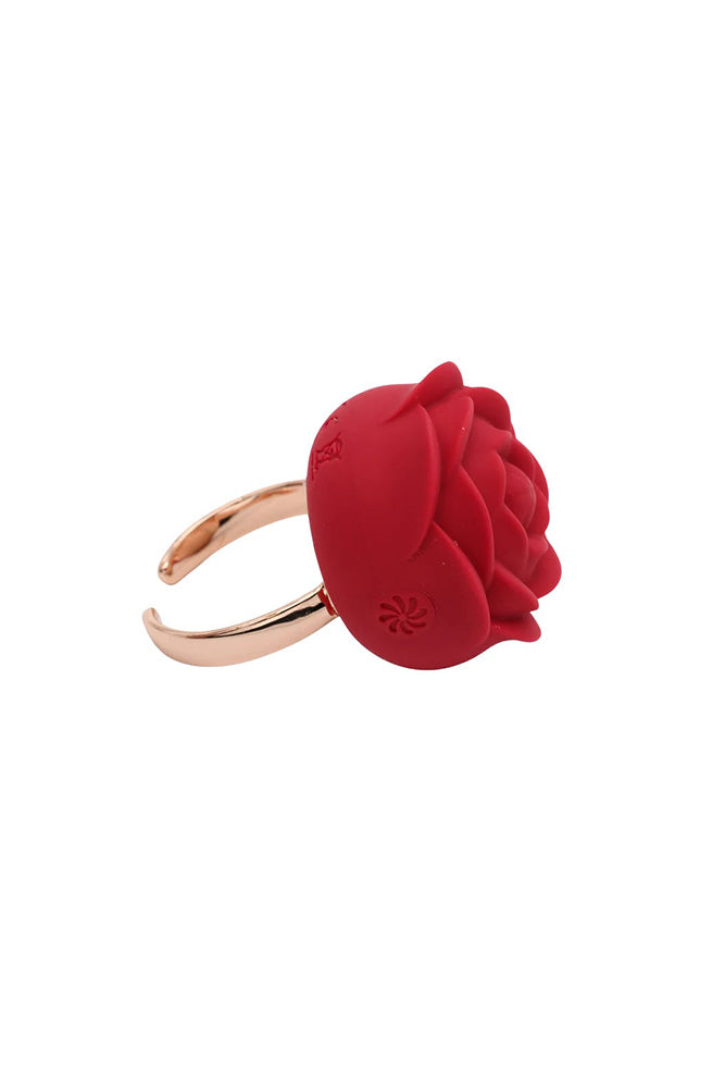 The Pleasure Company - Fiore Vibrating Rose Ring - Stag Shop