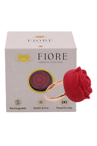 Thumbnail for The Pleasure Company - Fiore Vibrating Rose Ring - Stag Shop