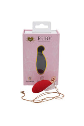 The Pleasure Company - Ruby Necklace Vibrator - Stag Shop