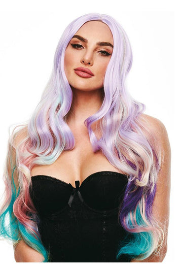 Pleasure Wigs - Ella Wig - Multicolour Pastel - Stag Shop