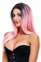 Pleasure Wigs - Elle Wig - Pink - Stag Shop