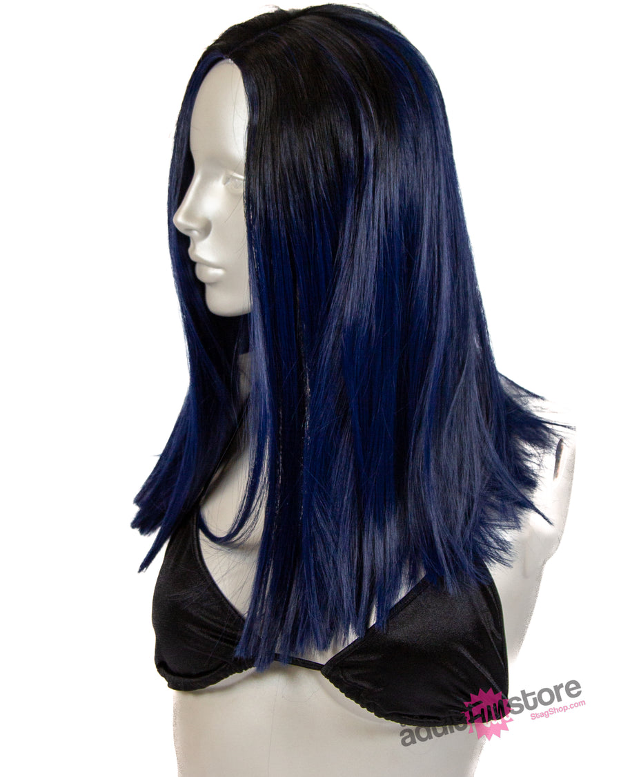 Pleasure Wigs - Nicole - Dark Blue - Stag Shop