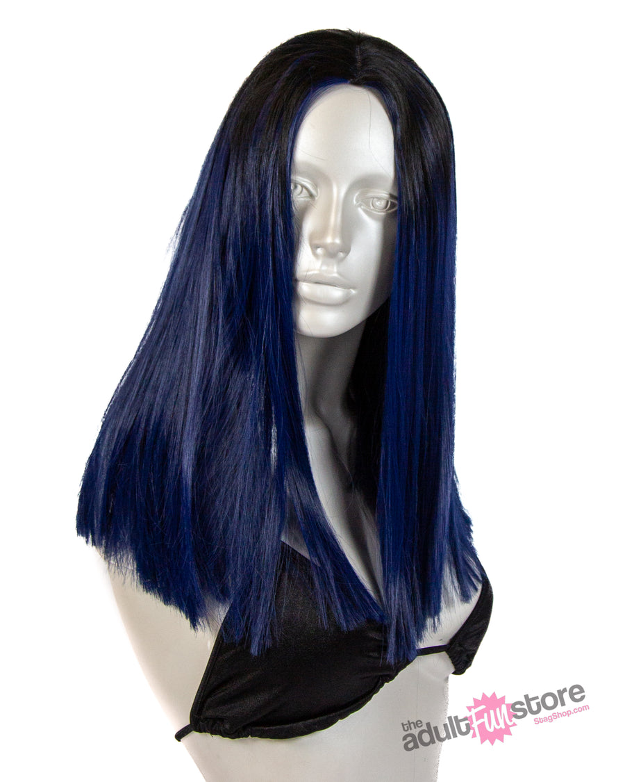 Pleasure Wigs - Nicole - Dark Blue - Stag Shop