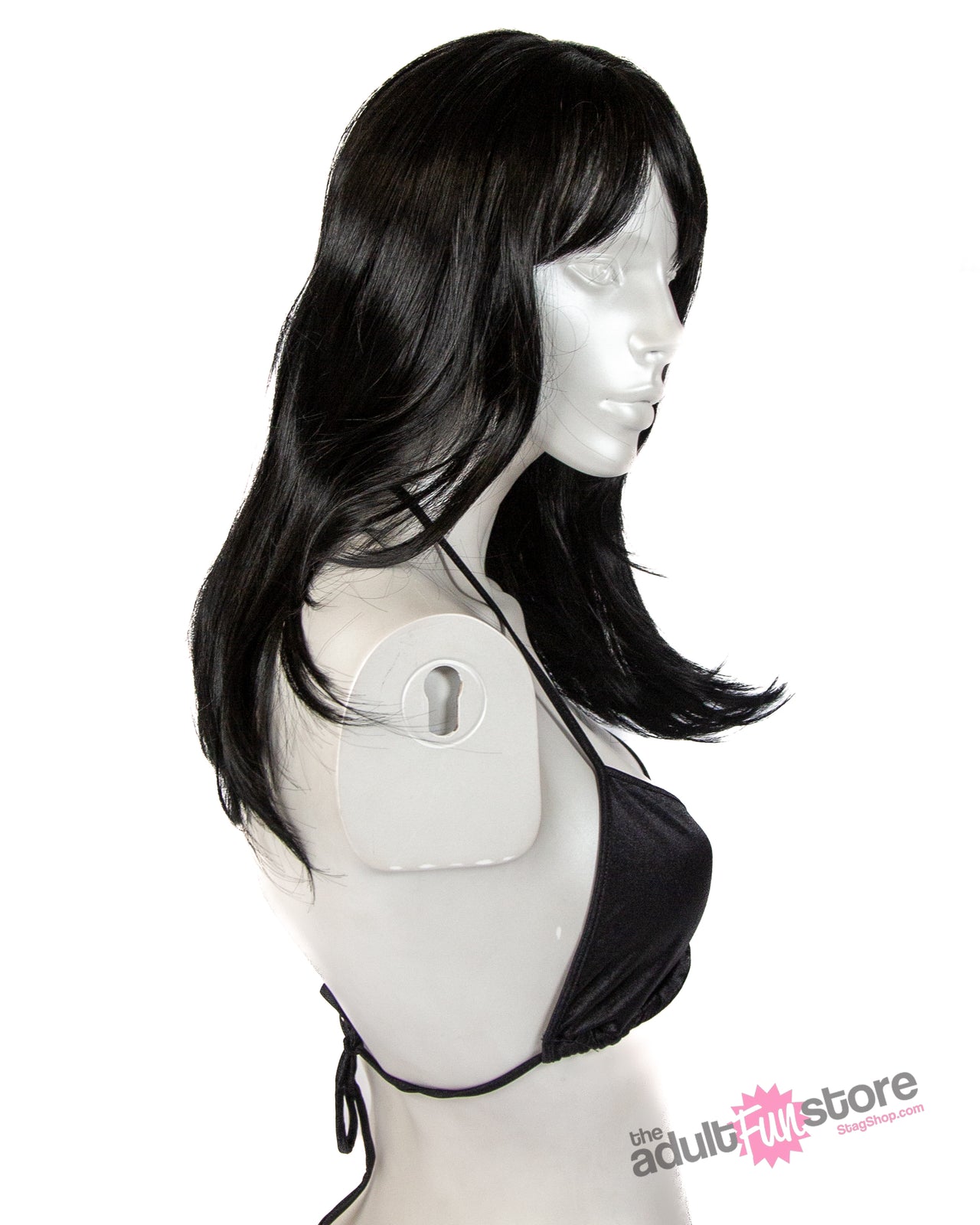 Pleasure Wigs - Steph Wig - Black - Stag Shop