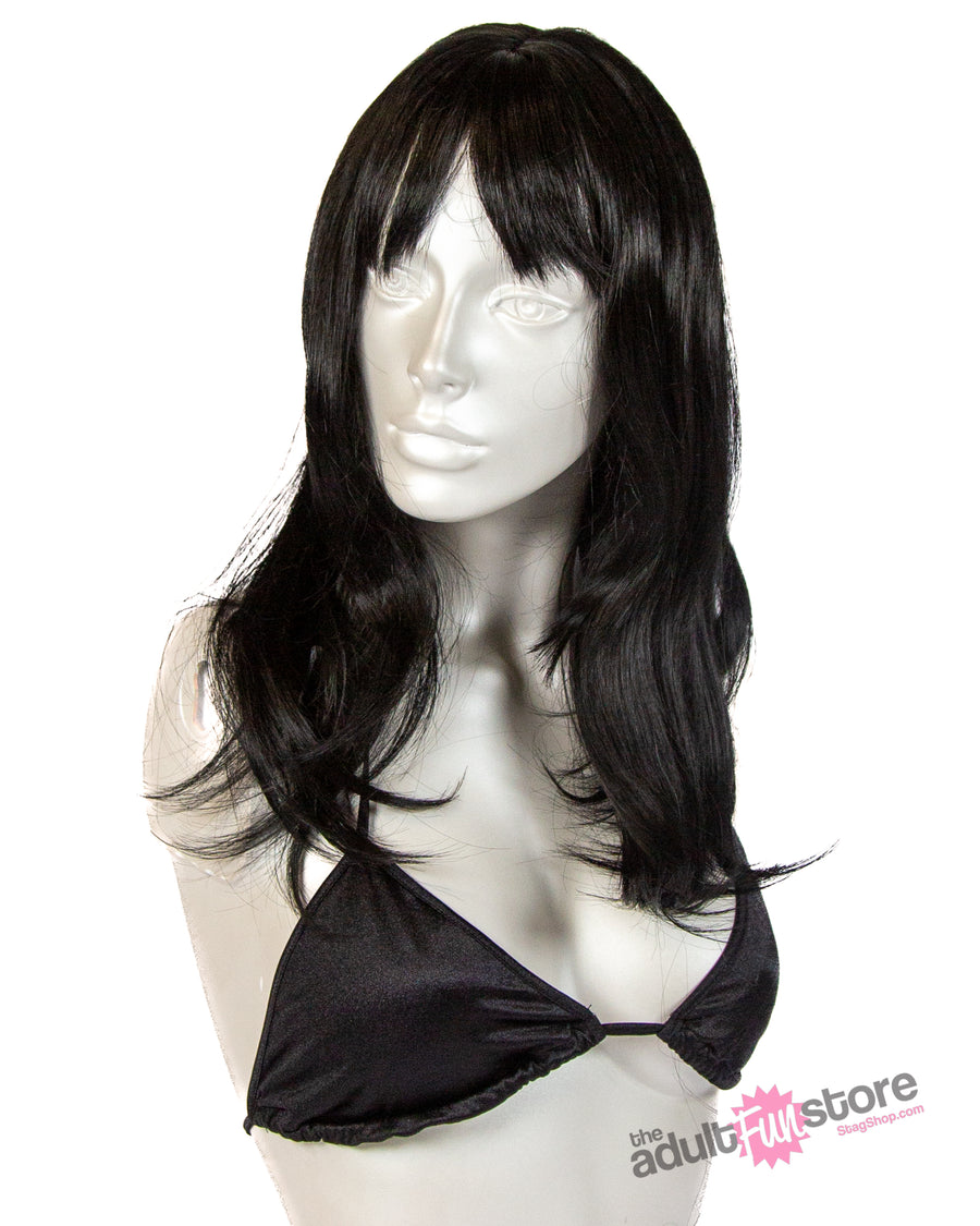 Pleasure Wigs - Steph Wig - Black - Stag Shop