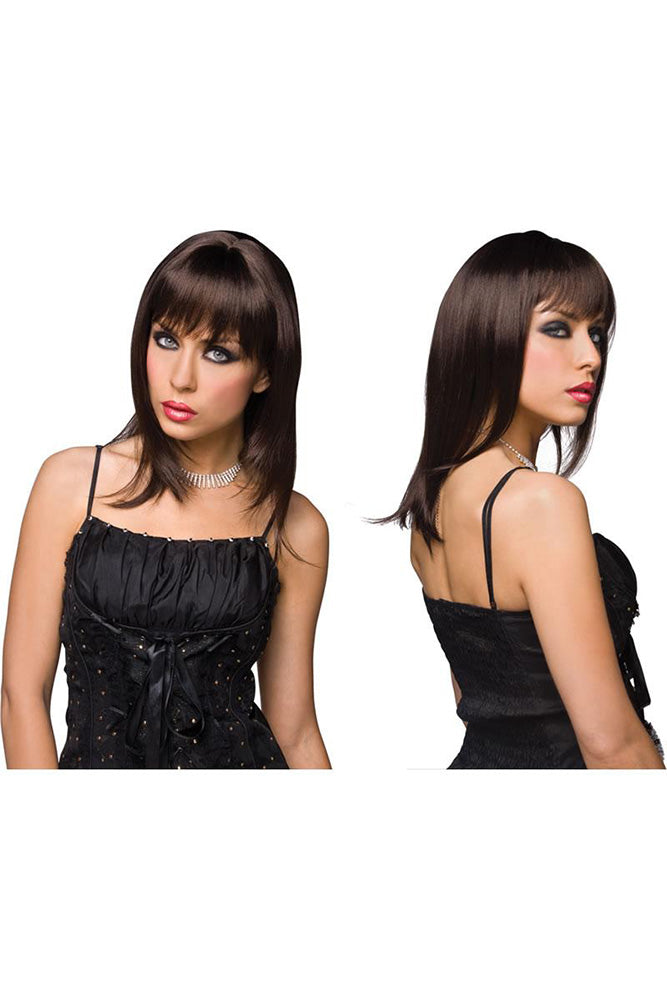 Pleasure Wigs - Steph Wig - Brown - Stag Shop