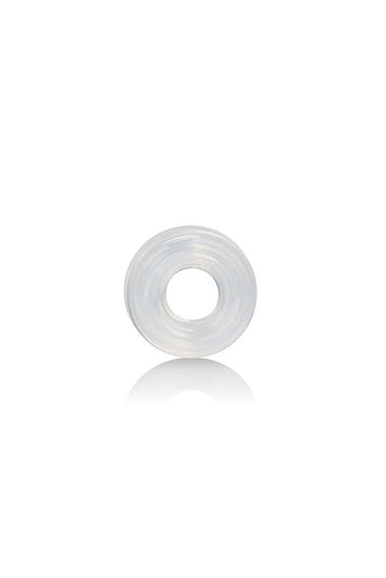 Cal Exotics - Premium Silicone Medium Cock Ring - Clear - Stag Shop