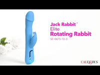 Cal Exotics - Jack Rabbit Elite - Rotating Rabbit Vibrator - Blue