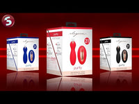 Shots Toys - Elegance - Purity 2-In-1 Vibrator with Remote Control - Black