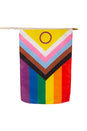 Stag Shop - Intersex Inclusive 12x18 Pride Flag On Stick - Stag Shop