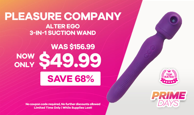 The Pleasure Company - Alter Ego 3-in-1 Suction Wand