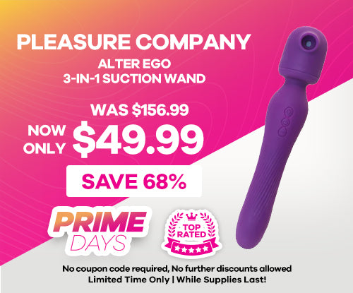 The Pleasure Company - Alter Ego 3-in-1 Suction Wand