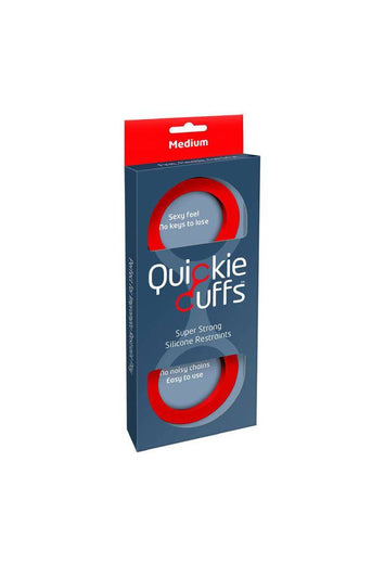 Creative Conceptions - Quickie Cuffs - Medium - Red - Stag Shop