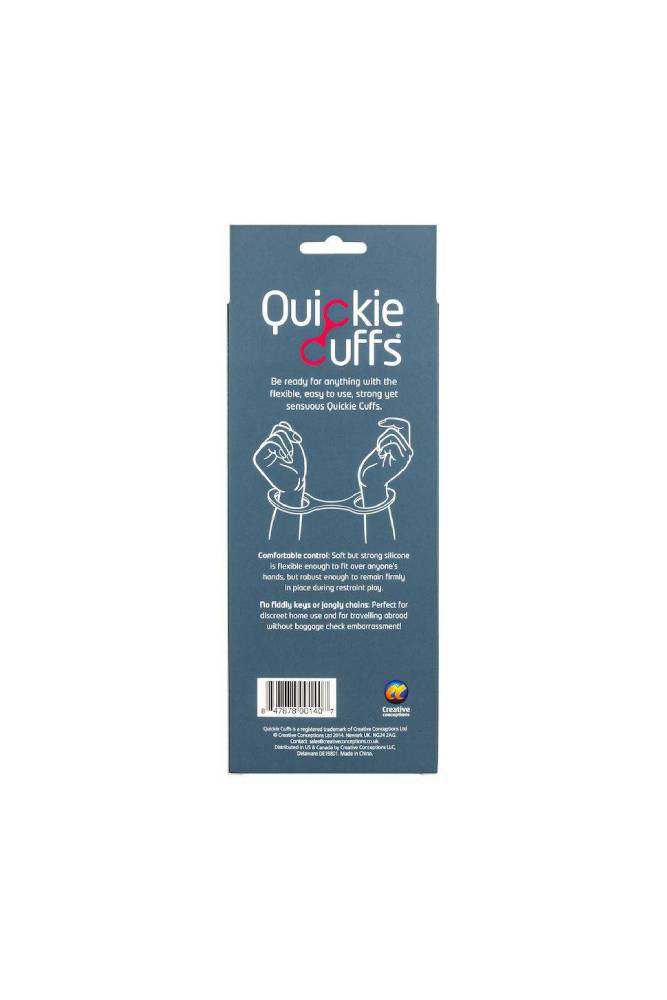 Creative Conceptions - Quickie Cuffs - Medium - Red - Stag Shop