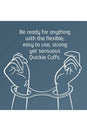 Creative Conceptions - Quickie Cuffs - Medium - Red - Stag Shop