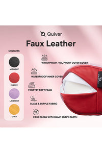 Thumbnail for Quiver - Edge Wedge Faux Leather Position Aid - Stag Shop