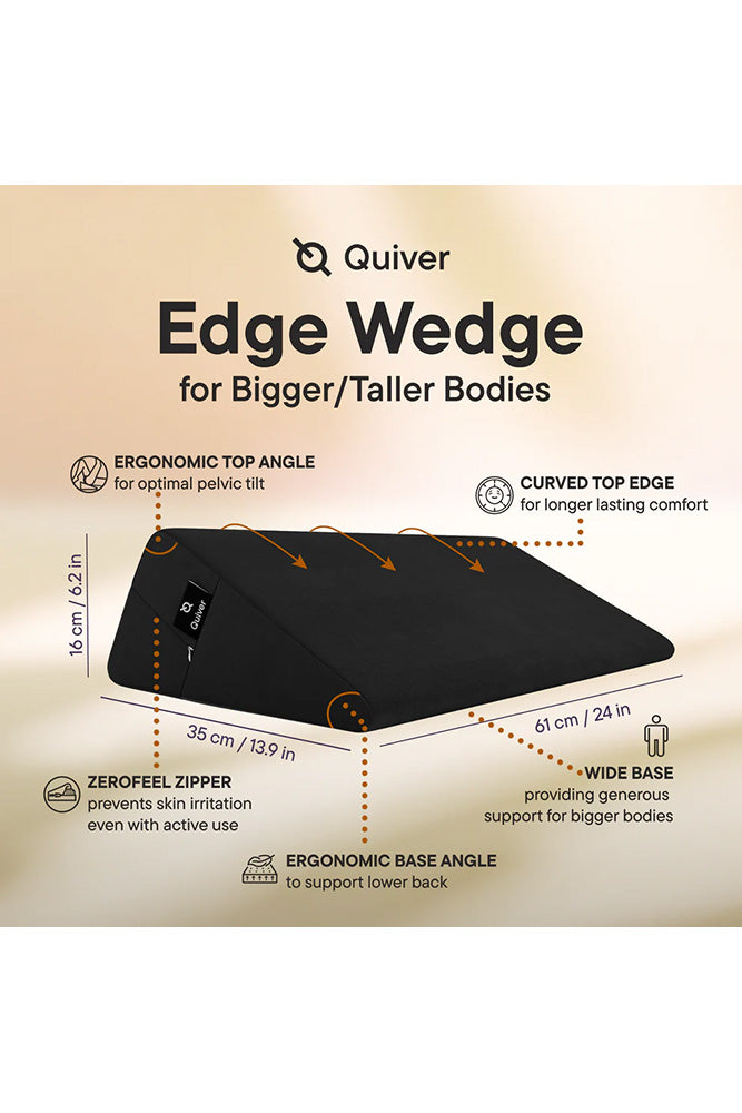 Quiver - Edge Wedge Faux Leather Position Aid - Stag Shop