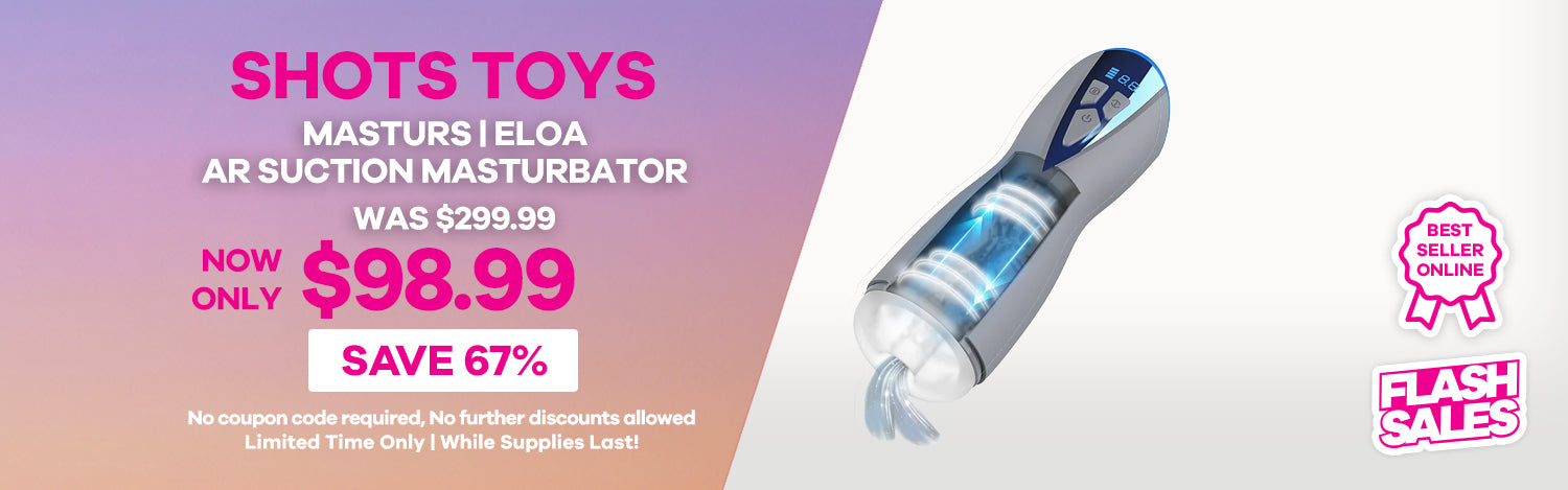 Shots Toys - Masturs - Eloa AR Masturbator With Suction