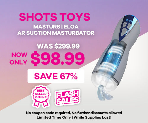 Shots Toys - Masturs - Eloa AR Masturbator With Suction