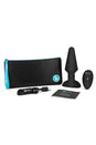 b-Vibe - Rimming XL Vibrating Butt Butt Plug with Remote Control - Black - Stag Shop