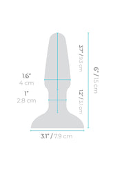 b-Vibe - Rimming 2 Butt Plug - Orange - Stag Shop