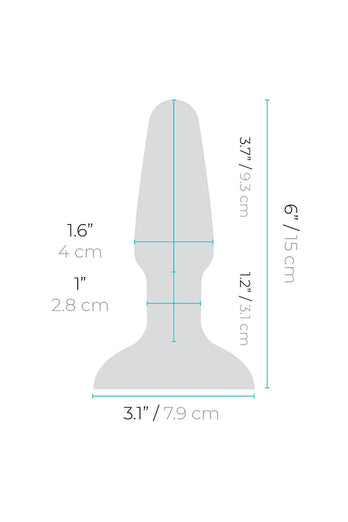 b-Vibe - Rimming 2 Butt Plug - Orange - Stag Shop